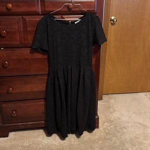 Black elegant collection Lularoe Amelia dress